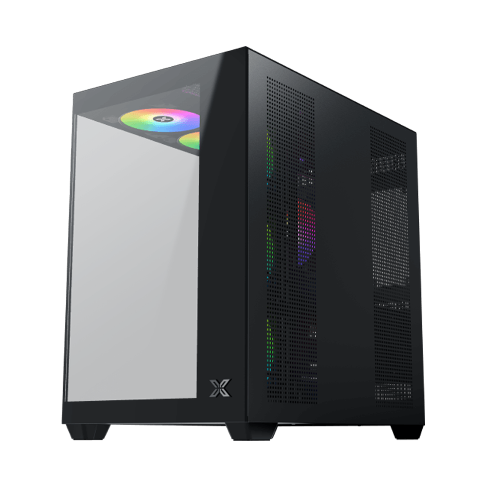 XIGMATEK AQUA V AIR ATX Case - Black
