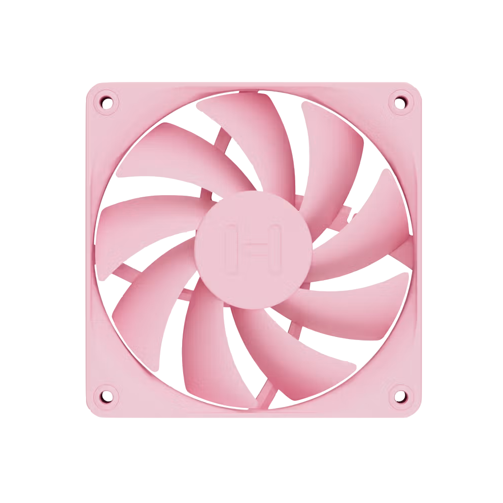 HYTE FA12 Fans 4 Pack Luxury High Airflow Case Fans - Strawberry Milk