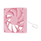 HYTE FA12 Fans 4 Pack Luxury High Airflow Case Fans - Strawberry Milk