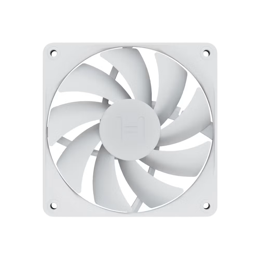 HYTE FA12 Fans 4 Pack Luxury High Airflow Case Fans - Snow White