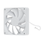HYTE FA12 Fans 4 Pack Luxury High Airflow Case Fans - Snow White