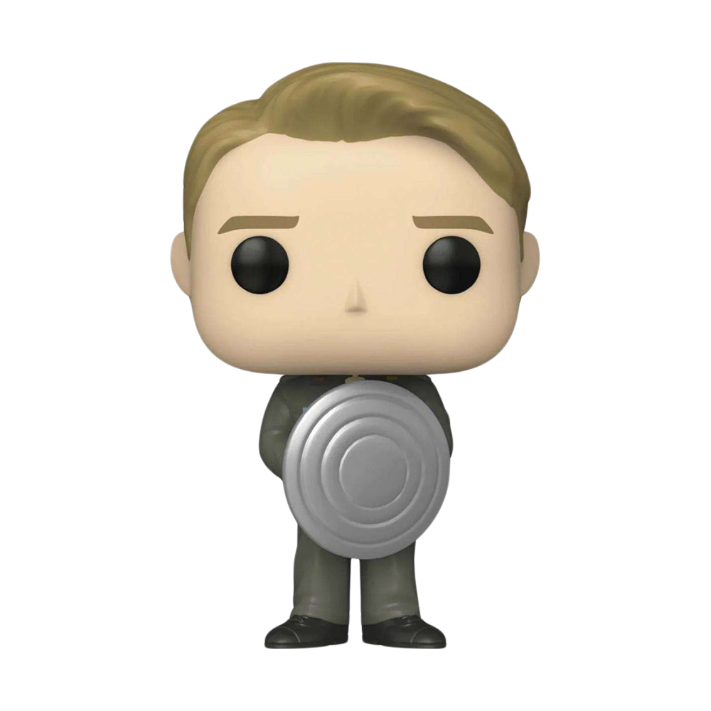 POP: MARVEL- CAPTAIN AMERICA THE FIRST AVENGER CAPTAIN AMERICA (W/ PROTOTYPE SHIELD) (MT) (EXC)