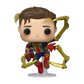 POP: MARVEL- AVENGERS END GAME IRON SPIDER W/ NANO GAUNTLET (UNMASKED) (EXC)
