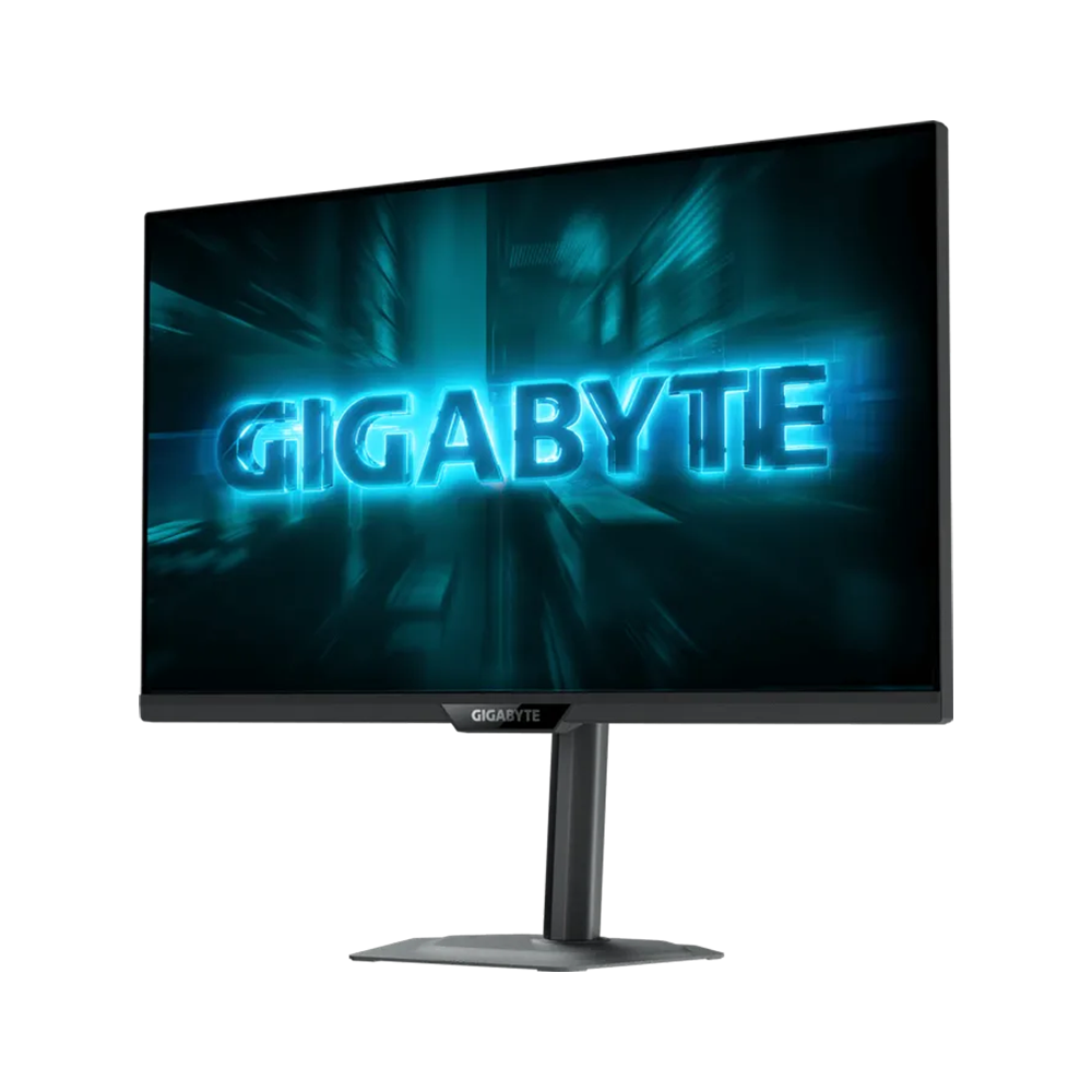GIGABYTE G27U 27 Inch 4K 160Hz, FHD 320Hz Dual Mode HDMI 2.1 1ms IPS Gaming Monitor - Black