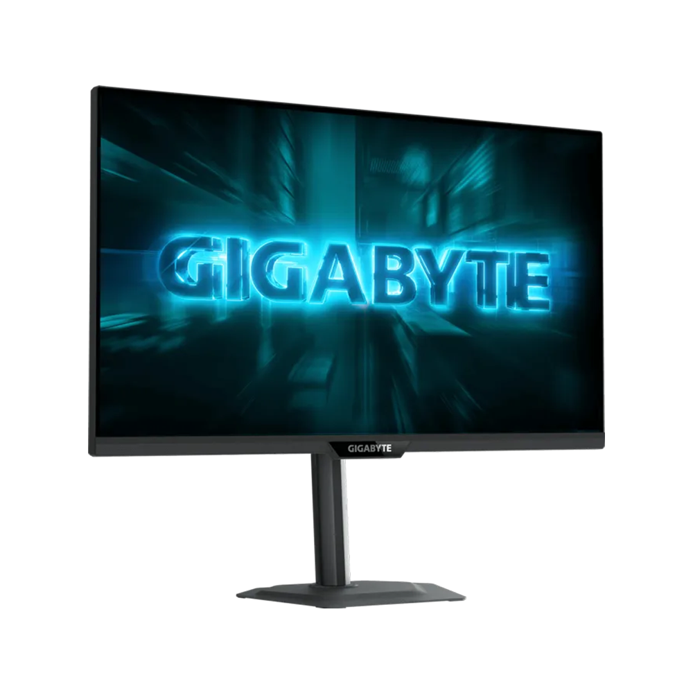 GIGABYTE G27U 27 Inch 4K 160Hz, FHD 320Hz Dual Mode HDMI 2.1 1ms IPS Gaming Monitor - Black