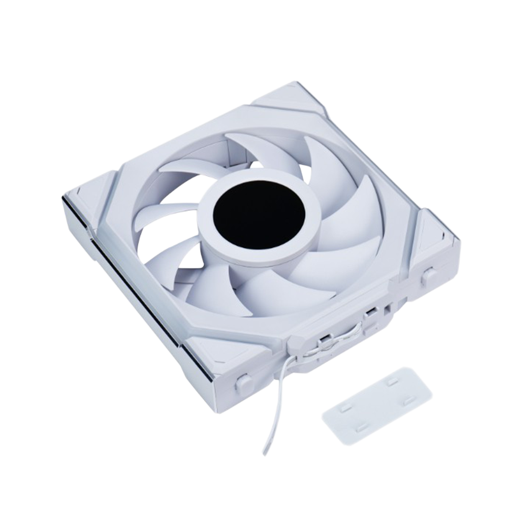 LIAN LI UNI Fan SL Wireless LCD 120mm Fans - White