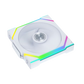 LIAN LI UNI Fan SL Wireless LCD 120mm Fans - White