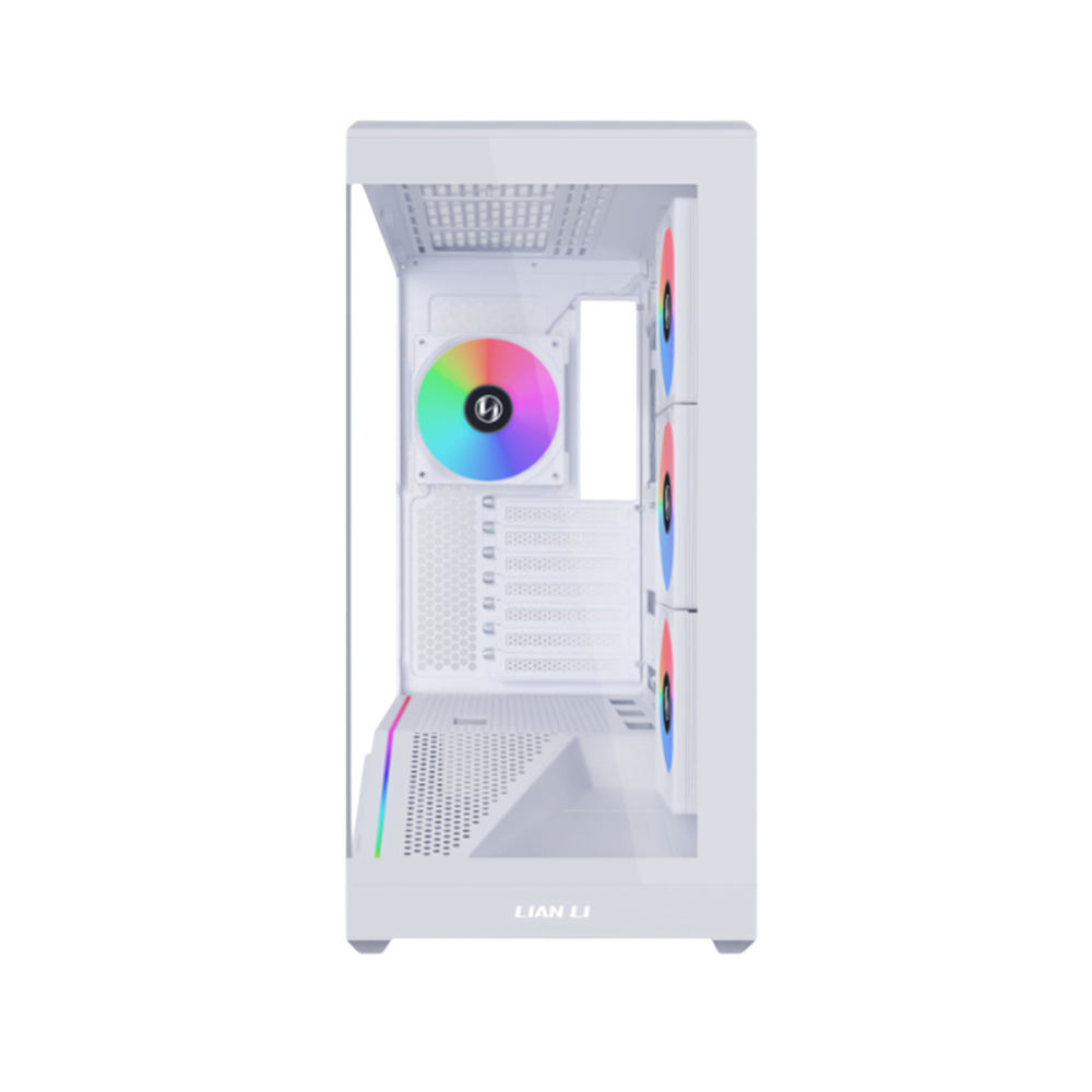 LIAN LI Vector V100 ATX Mid Tower Case - White