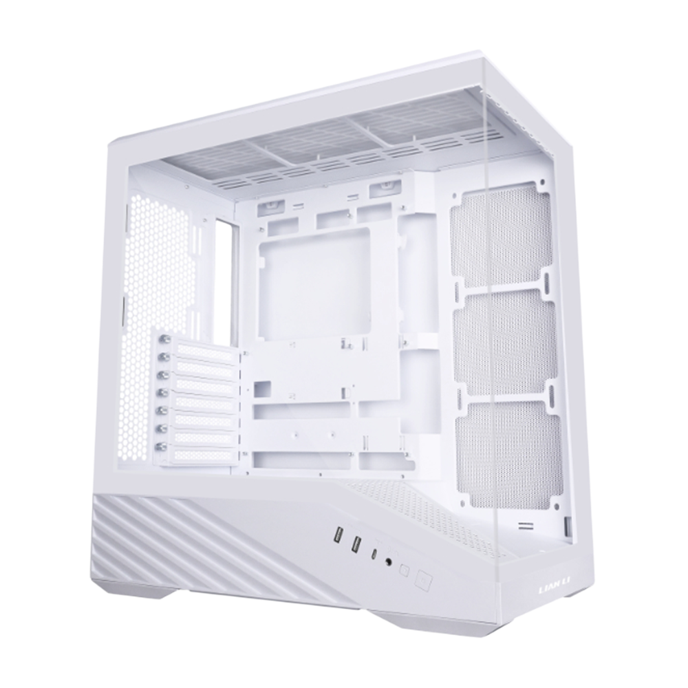 LIAN LI Vector V100 ATX Mid Tower Case - White