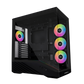 LIAN LI Vector V100 ATX Mid Tower Case - Black