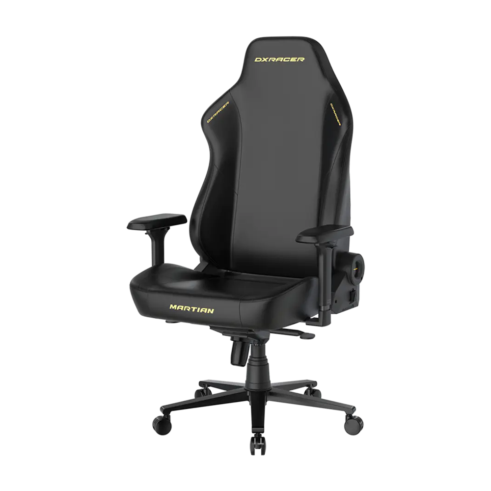 DXRacer MARTIAN Series Electric Massage Large Gaming Chair - Black