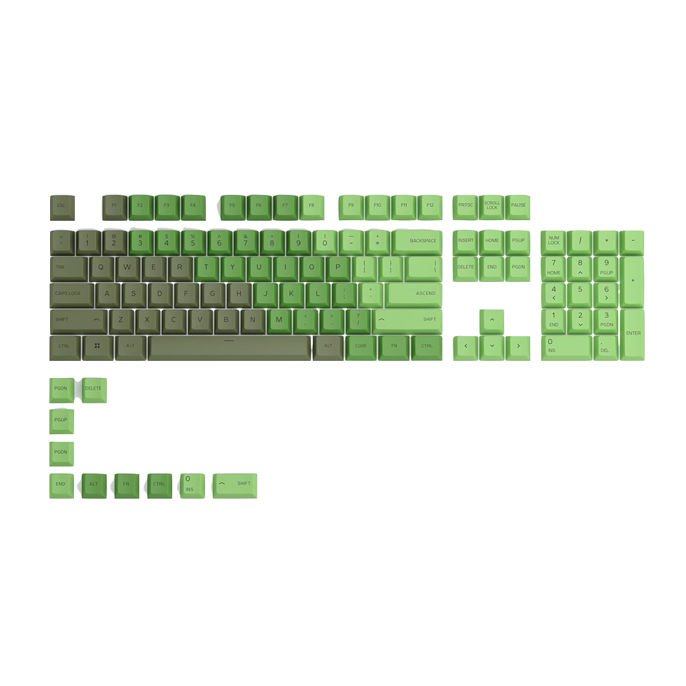 GLORIOUS PBT Key Caps For Mechanical Gaming Keyboards - Olive