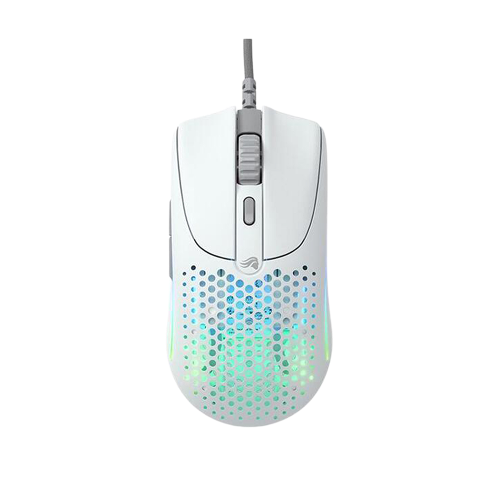 GLORIOUS MODEL O2 Wired Gaming Mouse - Matte White
