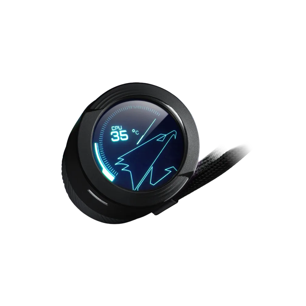 Gigabyte AORUS WATERFORCE X 240 AIO Liquid Cooler - Black