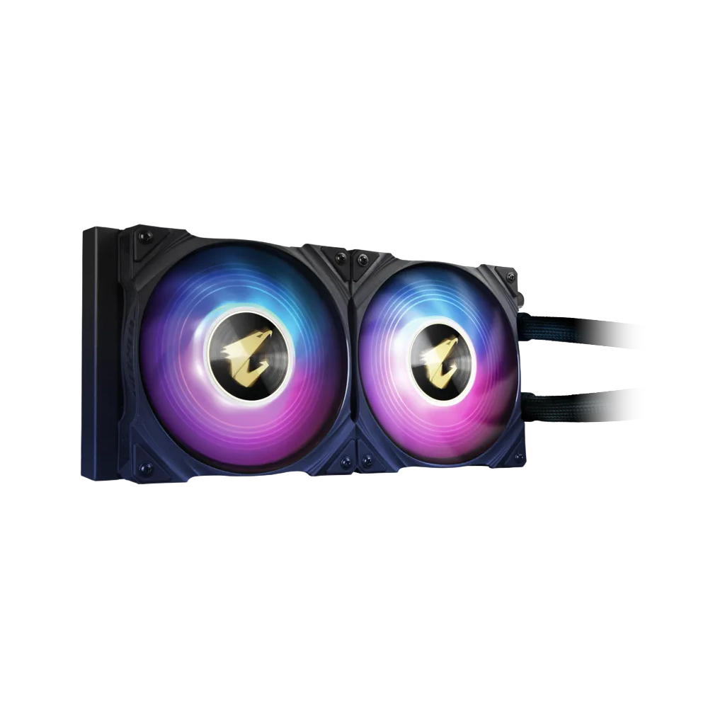 Gigabyte AORUS WATERFORCE X 240 AIO Liquid Cooler - Black