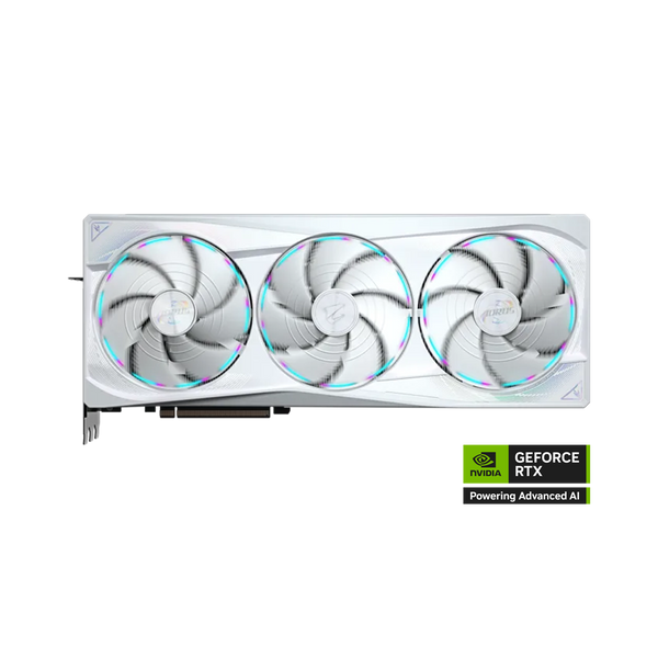 GIGABYTE AORUS Nvidia GeForce RTX 5090 32GB Stealth Ice Graphic Card - White