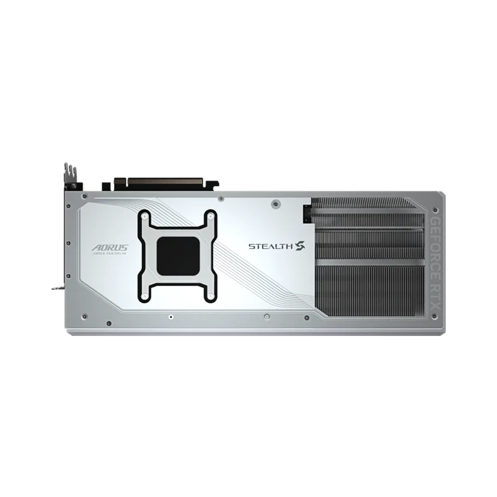 GIGABYTE AORUS Nvidia GeForce RTX 5090 32GB Stealth Ice Graphic Card - White