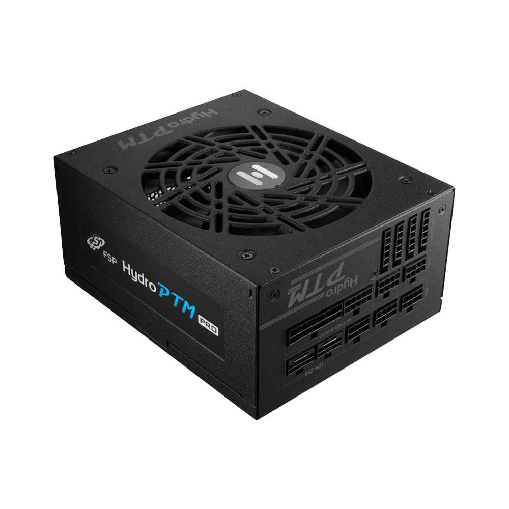 FSP HYDRO PTM PRO 1650W Fully Modular PCIe 5.1 ATX 3.1 80 Plus Platinum Power Supply - Black