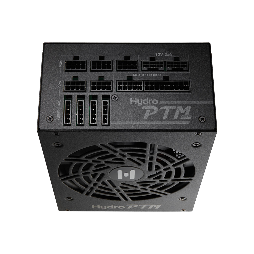 FSP HYDRO PTM PRO 1650W Fully Modular PCIe 5.1 ATX 3.1 80 Plus Platinum Power Supply - Black