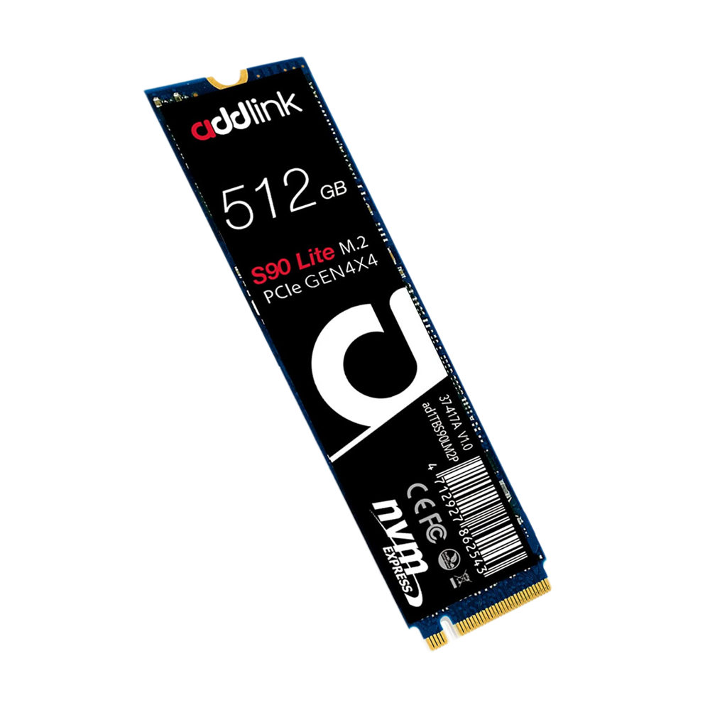 ADDLINK 512GB M.2 2280 PCIe GEN4X4 NVMe ( Up  to R:5500 , W:3500)