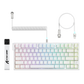 ATTACK SHARK R82HE Magnetic Switch Mechanical Wired Gaming Keyboard - White