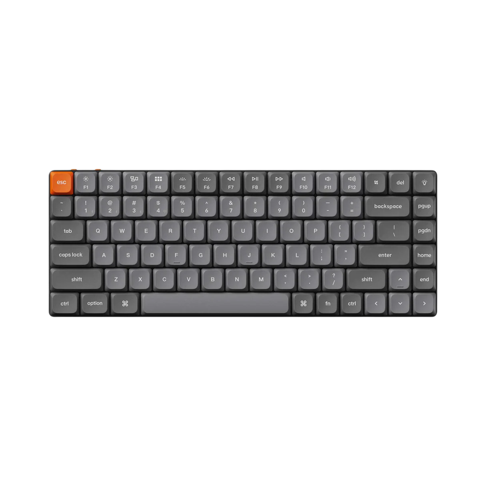 KEYCHRON K3 Max QMK/VIA 75% RGB LED Wireless Mechanical Keyboard - Black