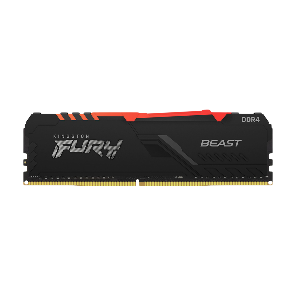 Kingston Fury Beast RGB 8GB 3200MHz DDR4 CL16 Desktop Memory
