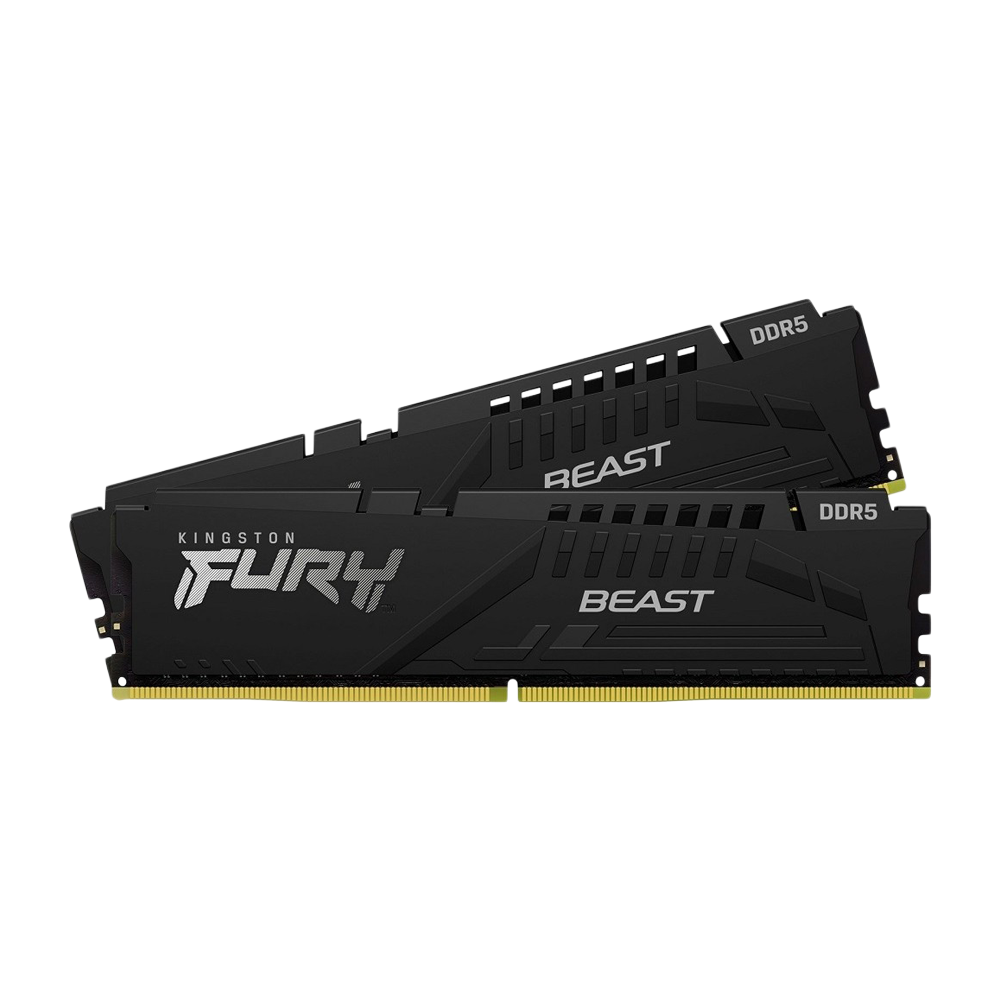 Kingston Technology Fury Beast 32GB Kit (16x2) DDR5 4800MHz Memory Kit