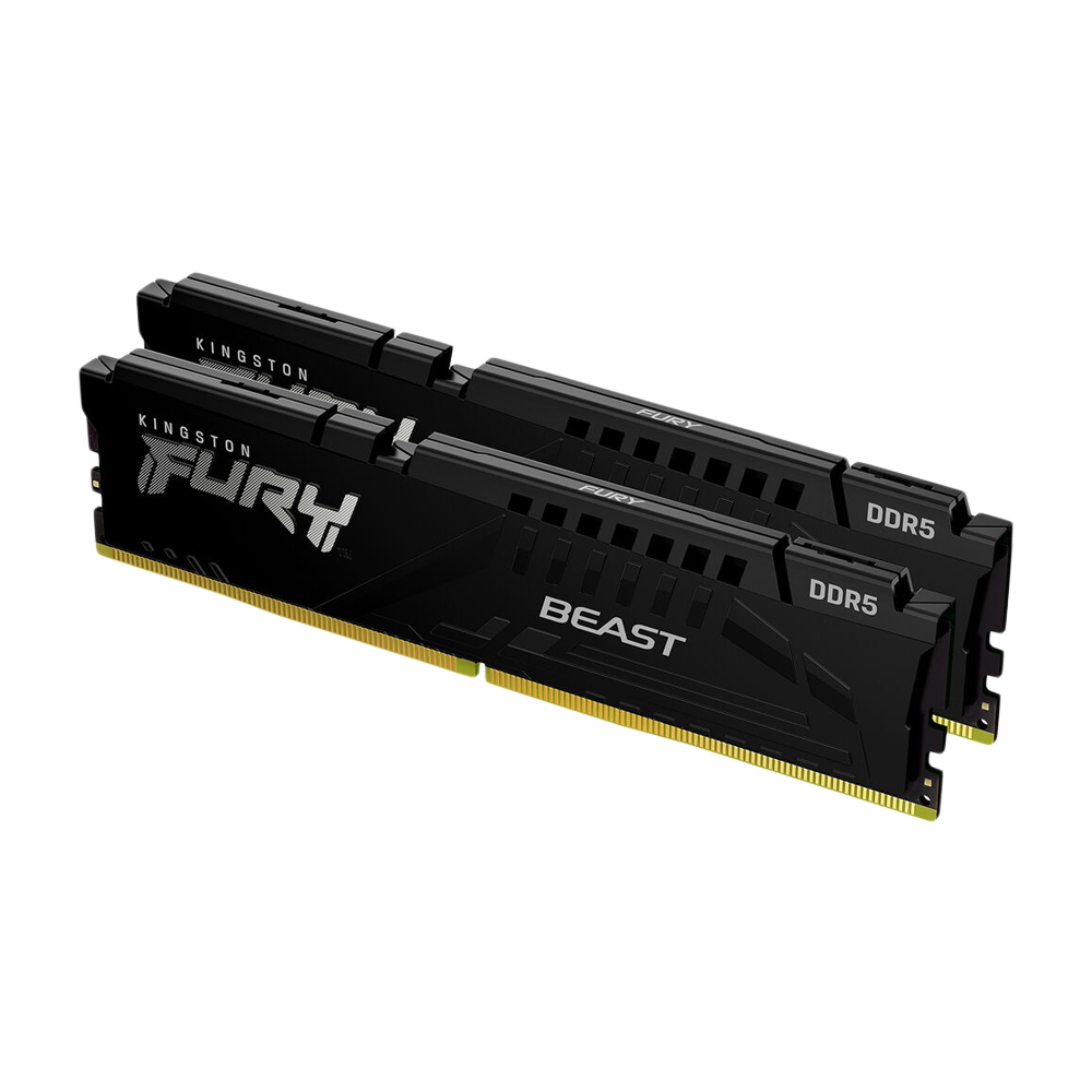 Kingston Technology Fury Beast 32GB Kit (16x2) DDR5 4800MHz Memory Kit