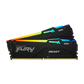 Kingston Fury Beast RGB 64GB (2x32GB) DDR5 5200MT/s CL40 Desktop Memory Kit - Black