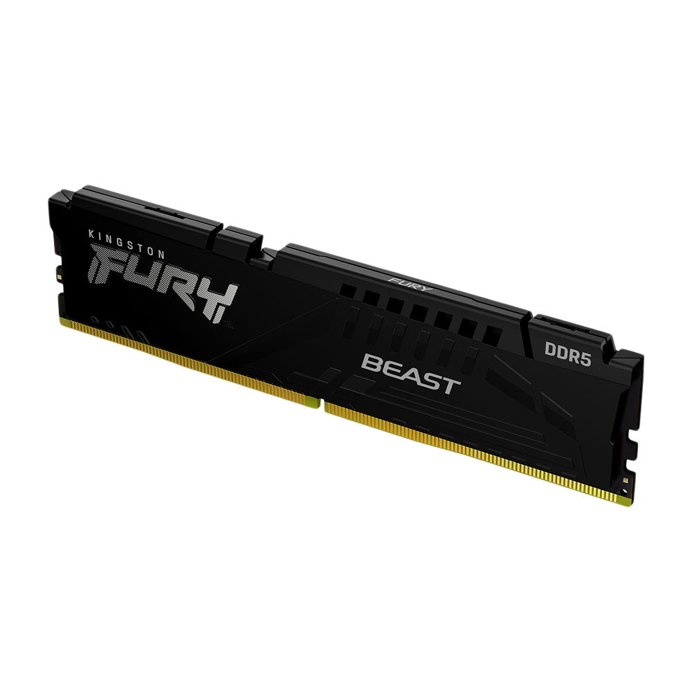 KINGSTON FURY BEAST 32GB (2x16GB) DDR5 6000MT/s CL36 Memory - Black