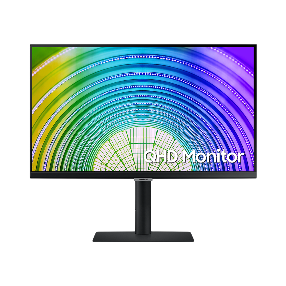 SAMSUNG 24 Inch QHD 2K 75Hz IPS Flat Gaming Monitor - Black