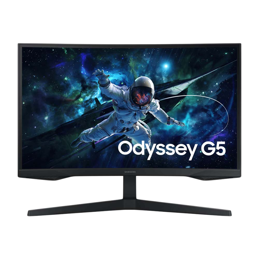 SAMSUNG ODYSSEY G5 G55C - 27 Inch 165Hz QHD HDMI 1ms Curved Gaming Monitor - Black