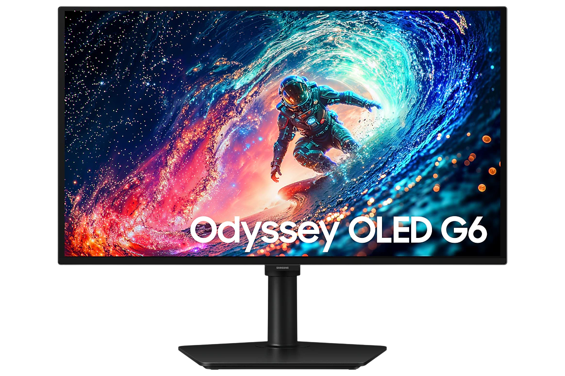 Samsung 27" OLED QHD G61SH 240Hz Refresh Rate, Height Adjustable Monitor