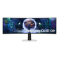 SAMSUNG ODYSSEY G932 - 49 Inch 2K 240Hz Dual QHD 0.03ms HDMI 2.1 Curved OLED Gaming Monitor - Silver