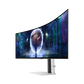 SAMSUNG ODYSSEY G932 - 49 Inch 2K 240Hz Dual QHD 0.03ms HDMI 2.1 Curved OLED Gaming Monitor - Silver