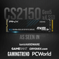 PNY SSD CS2150 M.2 2280 PCIe GEN5X4 NVMe SSD (R:10,200 MB/s W:8,300 MB/s) - 1TB