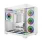 FSP M541 With 7 ARGB Fans Mid Tower Case - White