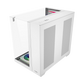 FSP M541 With 7 ARGB Fans Mid Tower Case - White