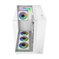 FSP M541 With 7 ARGB Fans Mid Tower Case - White