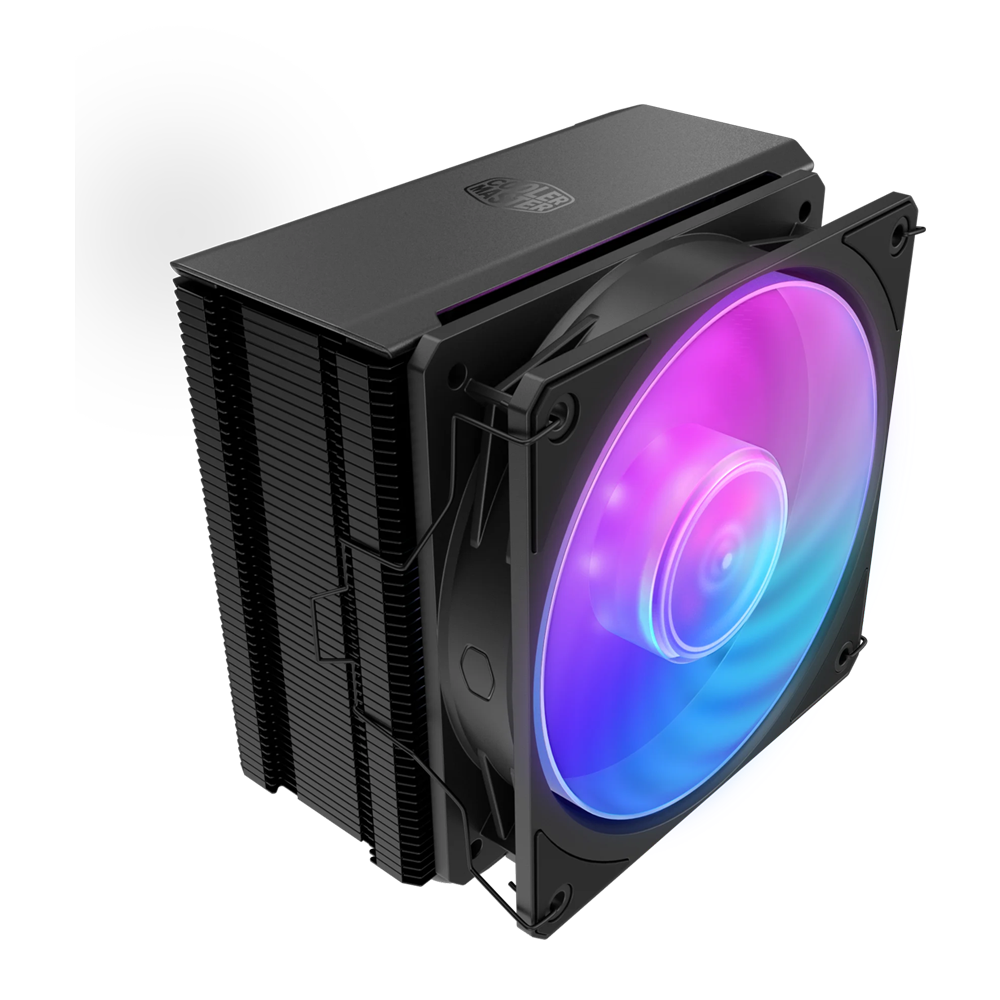 Cooler Master Hyper 212 3DHP ARGB Air CPU Cooler - Black