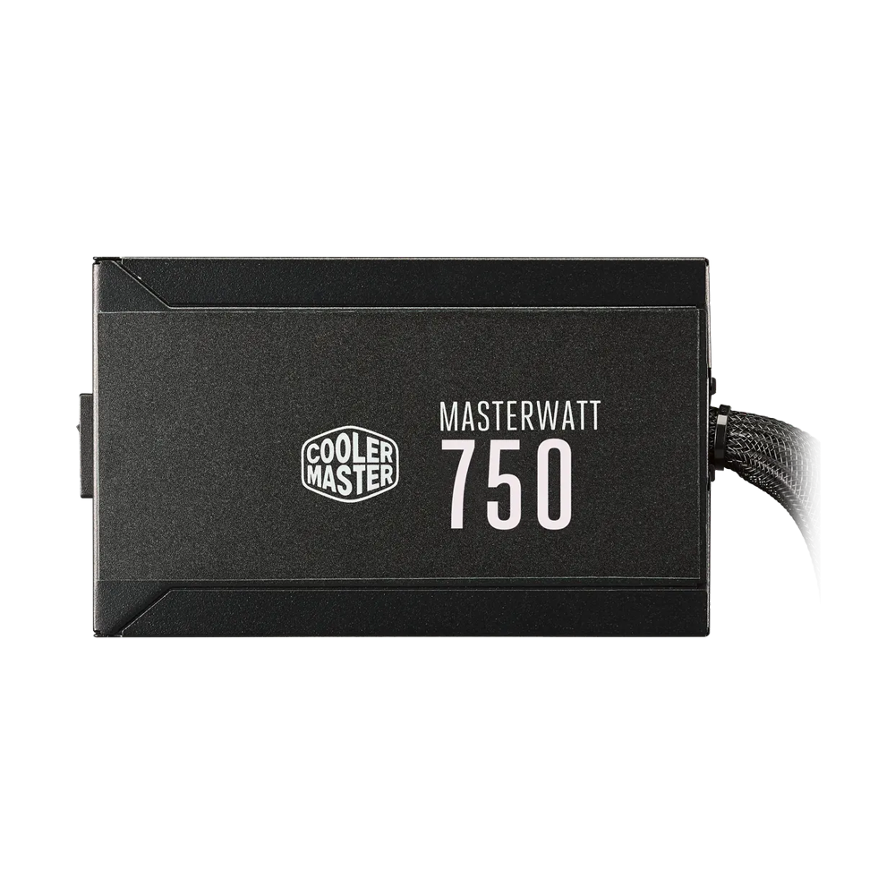 COOLER MASTER MASTERWATT 750W Semi-fanless Modular Power Supply - Black