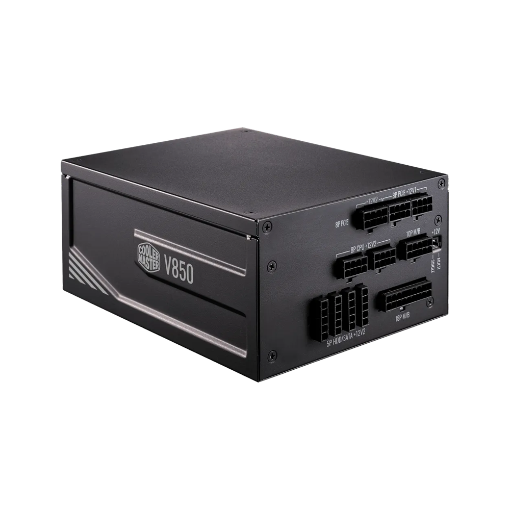 COOLER MASTER V850 850W 80 Plus Platinum Power Supply - Black