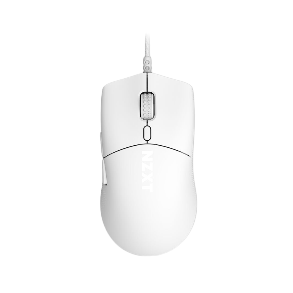NZXT LIFT 2 SYMN Lightweight Wired Gaming Mouse - White