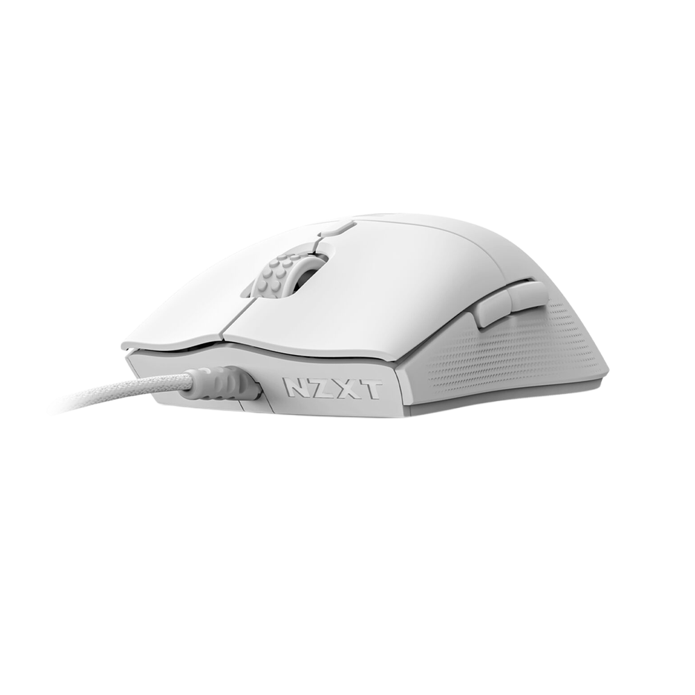 NZXT LIFT 2 SYMN Lightweight Wired Gaming Mouse - White