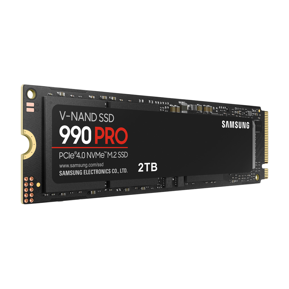 SAMSUNG 990 PRO PCIe 4.0 NVMe M.2 SSD (7,450 MB/s - 6,900 MB/s) - 2TB