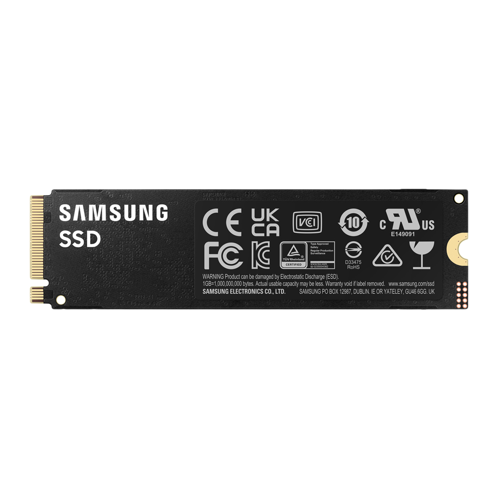 SAMSUNG 990 PRO PCIe 4.0 NVMe M.2 SSD (7,450 MB/s - 6,900 MB/s) - 2TB