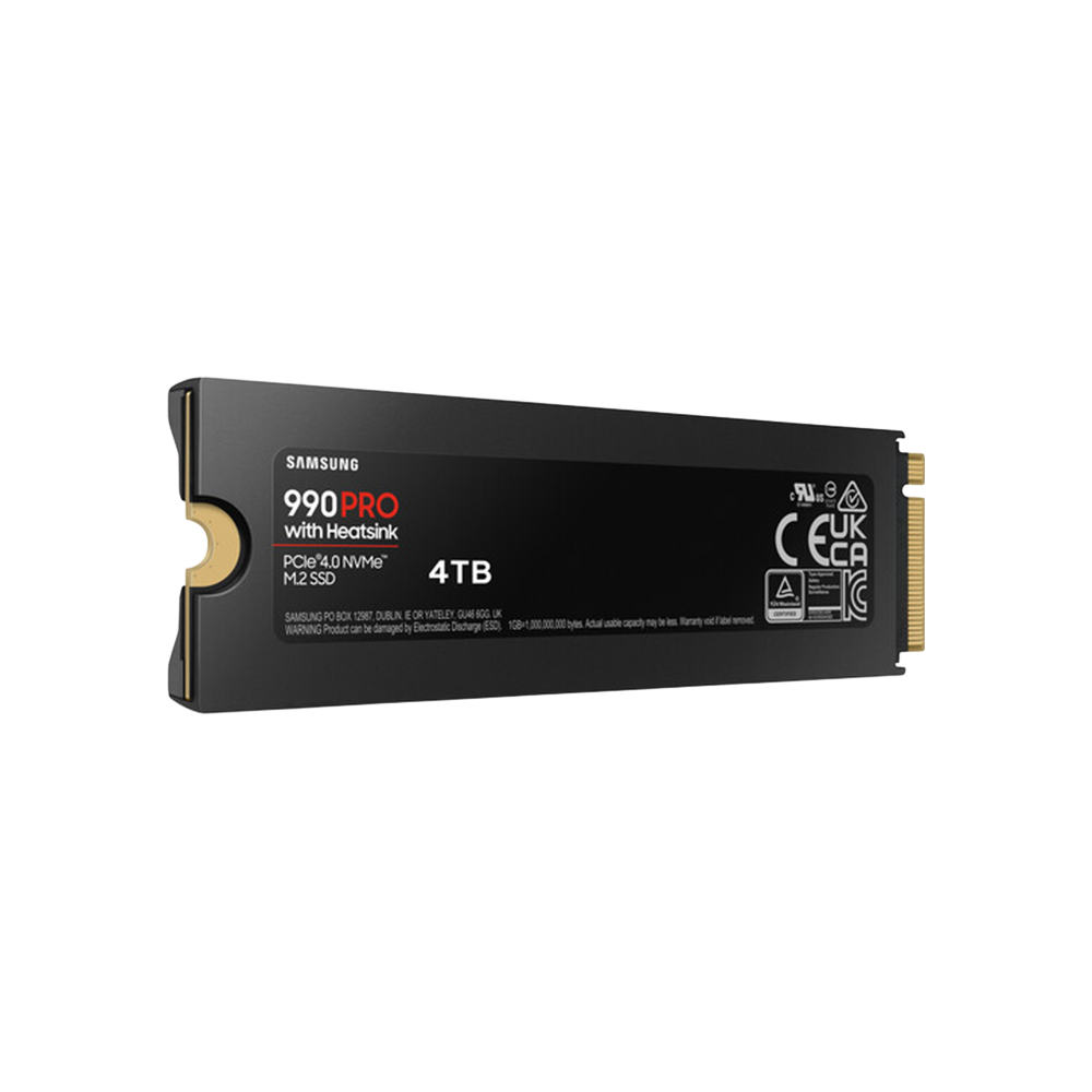 SAMSUNG 990 PRO With Heatsink PCIe 4.0 NVMe SSD - 4TB