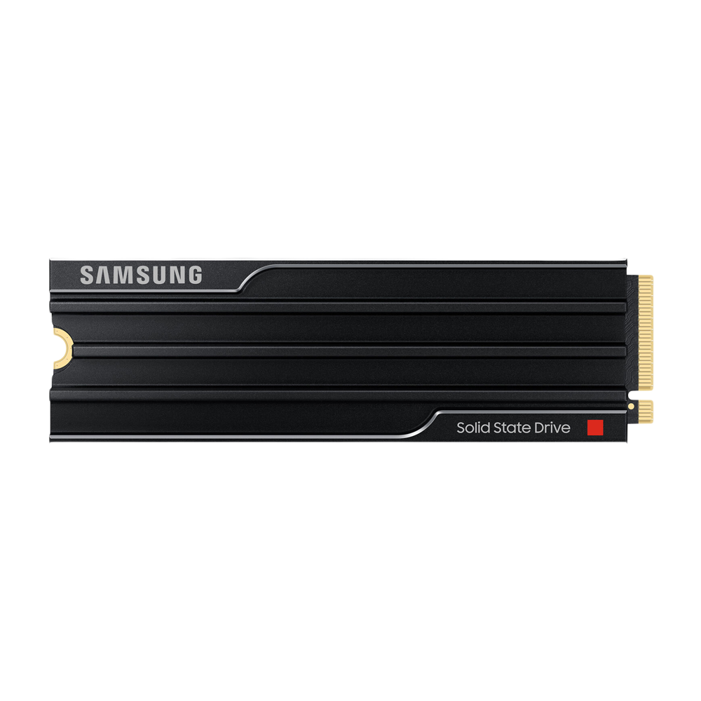 SAMSUNG 9100 PRO M.2 2280 PCIe GEN5X4 NVMe SSD with Heatsink (R:14,300 MB/s W:13,400 MB/s) -2TB