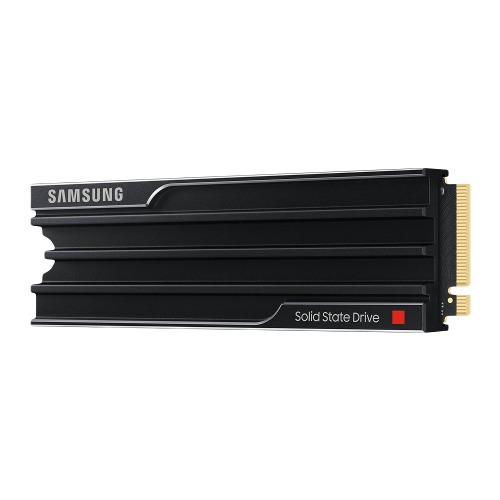 SAMSUNG 9100 PRO M.2 2280 PCIe GEN5X4 NVMe SSD With Heatsink (R:14,800 MB/s W:13,400 MB/s) - 4TB